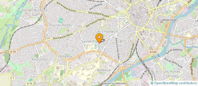 localisation de l'entreprise MONSIEUR MOHAMAD ADNAN ARNOUS à LIMOGES