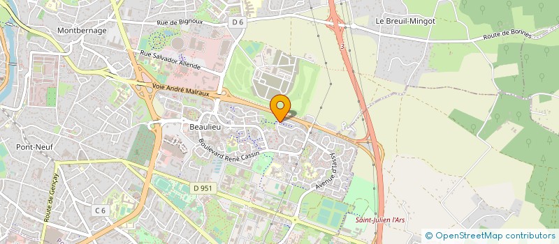 localisation de l'entreprise MONSIEUR MOHAMAD AFZAL STANEKZAI  POITIERS