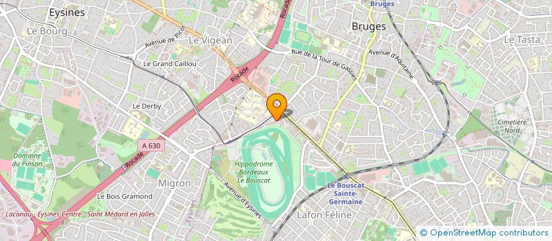 localisation de l'entreprise MONSIEUR MOHAMAD AL HOMSSI à LE BOUSCAT