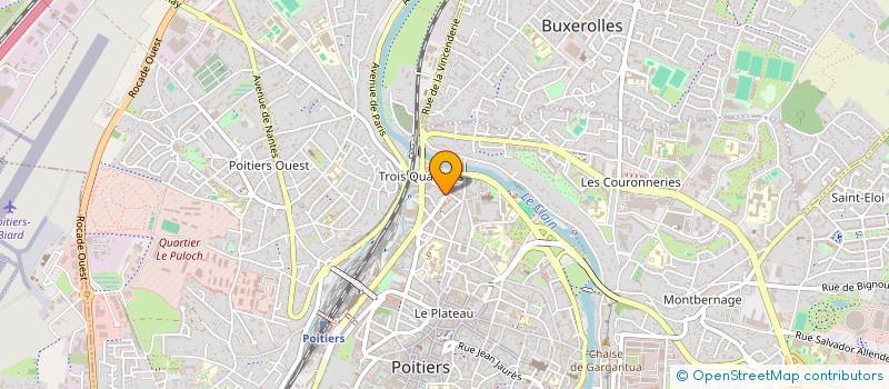 localisation de l'entreprise MONSIEUR MOHAMAD ALABSI  POITIERS