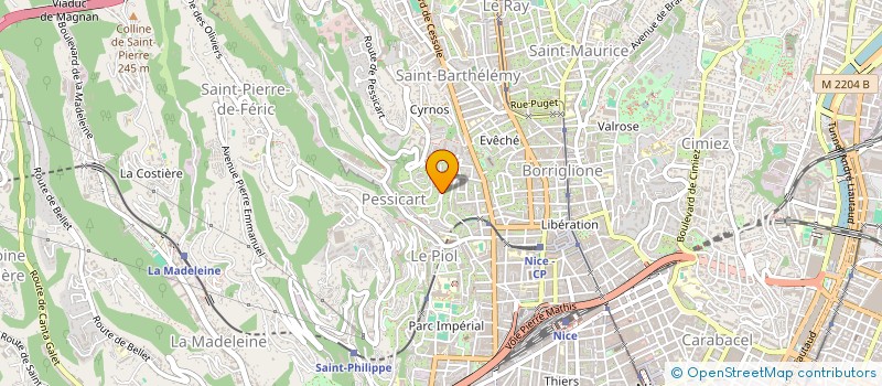 localisation de l'entreprise MONSIEUR MOHAMAD ALCHWIKANI à NICE