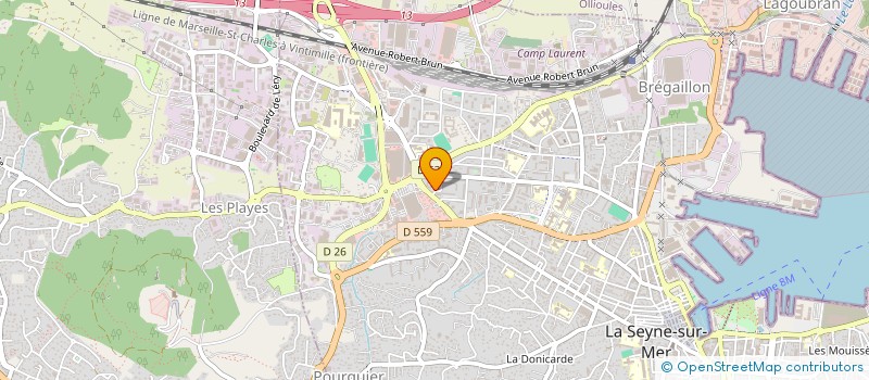 localisation de l'entreprise MONSIEUR MOHAMAD ALEM HASHAM  LA SEYNE-SUR-MER