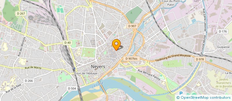 localisation de l'entreprise MONSIEUR MOHAMAD ALHASAN à NEVERS