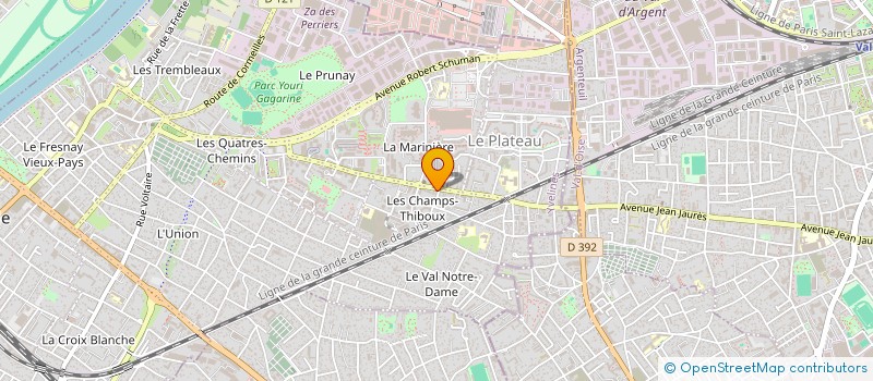 localisation de l'entreprise MONSIEUR MOHAMAD ASKEKEH  SARTROUVILLE