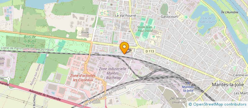 localisation de l'entreprise MONSIEUR MOHAMAD BASHER HUSSAINKHAIL  MANTES-LA-JOLIE