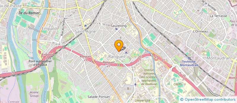 localisation de l'entreprise MONSIEUR MOHAMAD CHEFAR  TOULOUSE