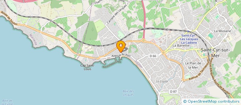 localisation de l'entreprise MONSIEUR MOHAMAD CHEIKHMOUSSE à SAINT-CYR-SUR-MER