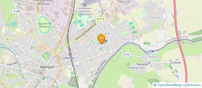 localisation de l'entreprise MONSIEUR MOHAMAD CHEKH ZAIN à ALENCON