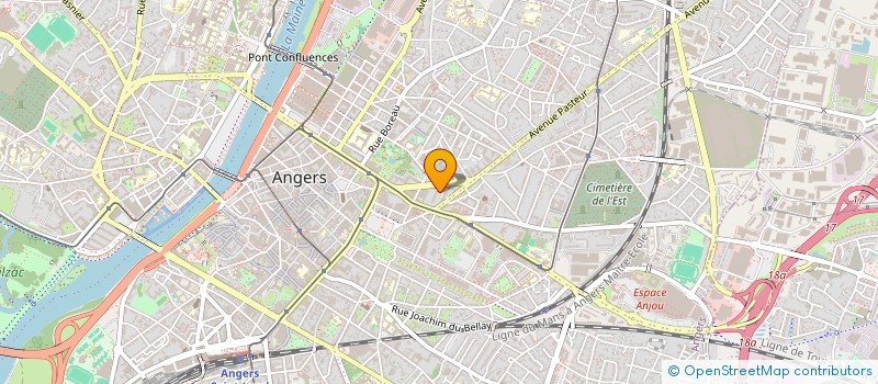 localisation de l'entreprise MONSIEUR MOHAMAD DANFAKHA à ANGERS