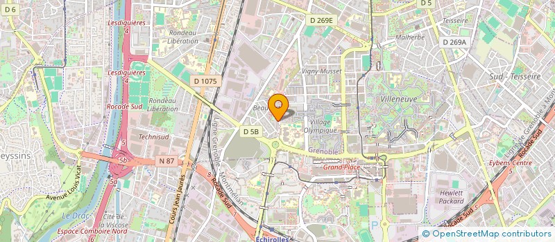 localisation de l'entreprise MONSIEUR MOHAMAD DAWOOD KOCHAI  GRENOBLE