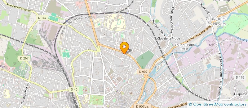 localisation de l'entreprise MONSIEUR MOHAMAD FARID HOSSEINI à NEVERS