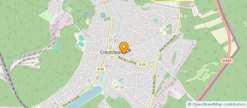 localisation de l'entreprise MONSIEUR MOHAMAD GHARIB  STIRING-WENDEL