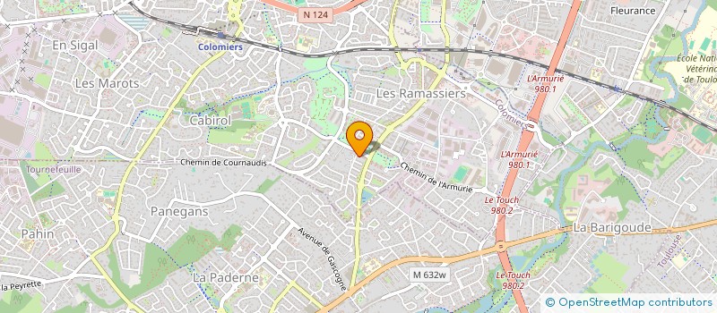 localisation de l'entreprise MONSIEUR MOHAMAD GHOSN à COLOMIERS