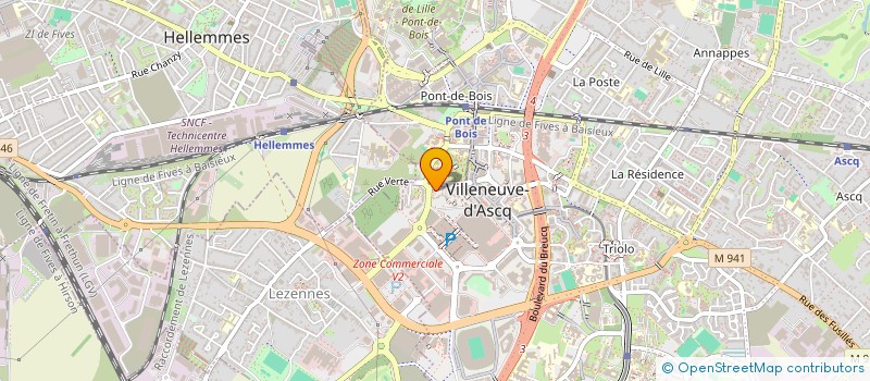 localisation de l'entreprise MONSIEUR MOHAMAD HAGE CHEHADE  VILLENEUVE-D'ASCQ