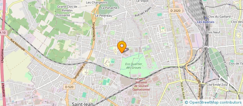 localisation de l'entreprise MONSIEUR MOHAMAD HAKIMI à SAINT-JEAN-DE-LA-RUELLE