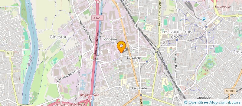 localisation de l'entreprise MONSIEUR MOHAMAD HAMID AL TAHIR à TOULOUSE