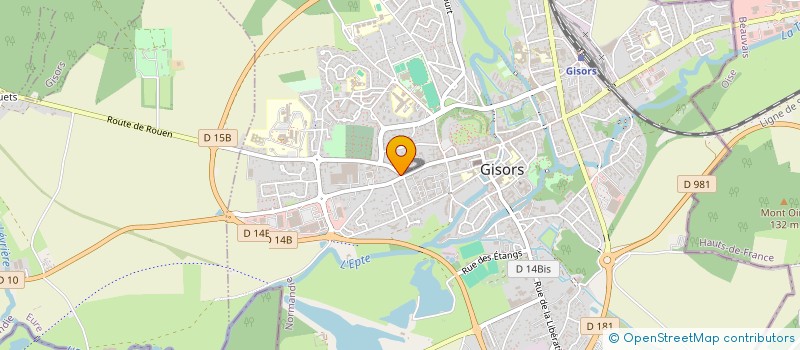 localisation de l'entreprise MONSIEUR MOHAMAD HUSSEIN à GISORS