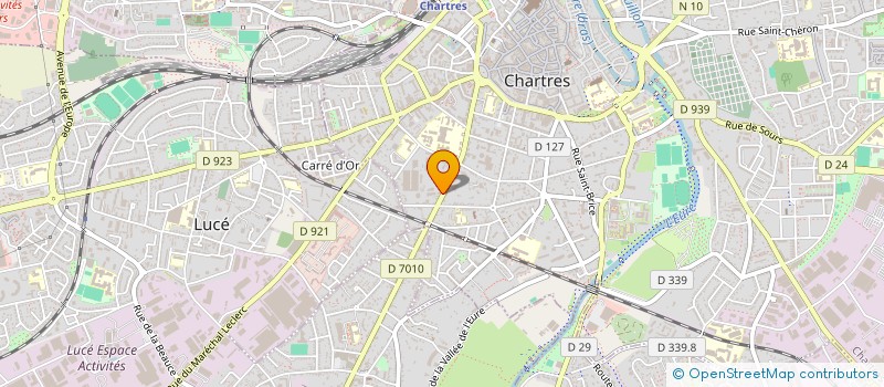 localisation de l'entreprise MONSIEUR MOHAMAD IBRAHIM-BACHA à CHARTRES