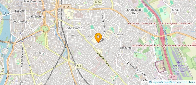 localisation de l'entreprise MONSIEUR MOHAMAD ISAK AHMED à TOULOUSE