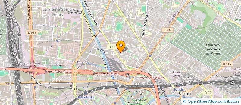 localisation de l'entreprise MONSIEUR MOHAMAD ISLAM  AUBERVILLIERS