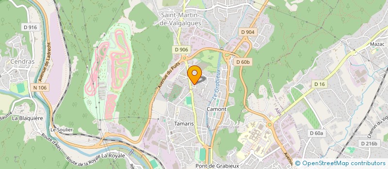 localisation de l'entreprise MONSIEUR MOHAMAD KASSAB  SAINT-MARTIN-DE-VALGALGUES