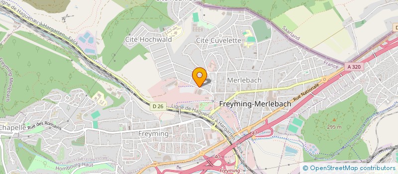 localisation de l'entreprise MONSIEUR MOHAMAD KHELLO  FREYMING-MERLEBACH