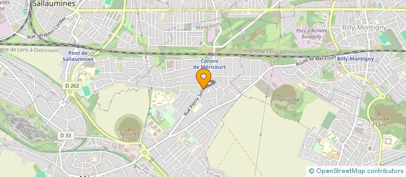 localisation de l'entreprise MONSIEUR MOHAMAD KHOUJANE  MERICOURT