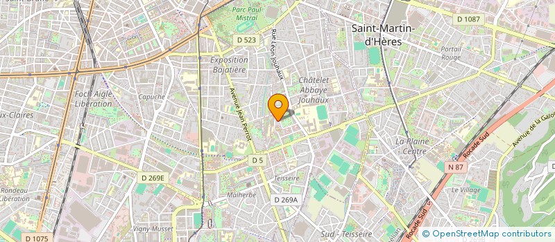 localisation de l'entreprise MONSIEUR MOHAMAD KOCHAI à GRENOBLE