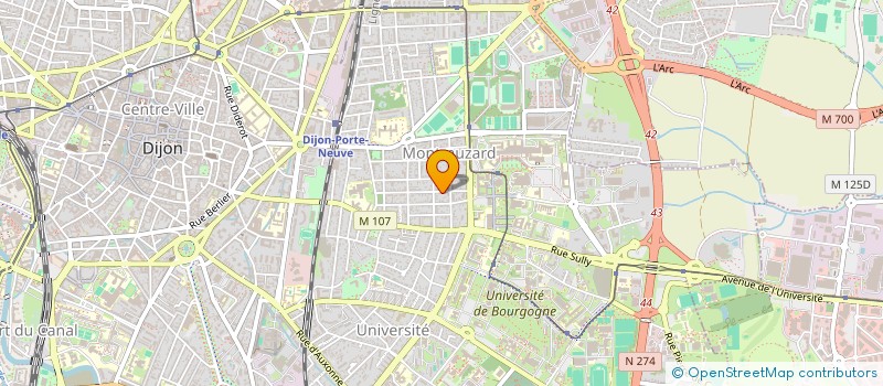 localisation de l'entreprise MONSIEUR MOHAMAD KOEIDAR à DIJON