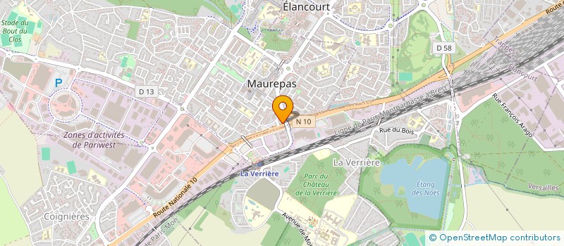 localisation de l'entreprise MONSIEUR MOHAMAD LOUBANI  MAUREPAS