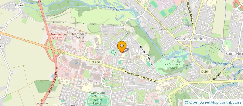 localisation de l'entreprise MONSIEUR MOHAMAD MANSOUR à ARRAS