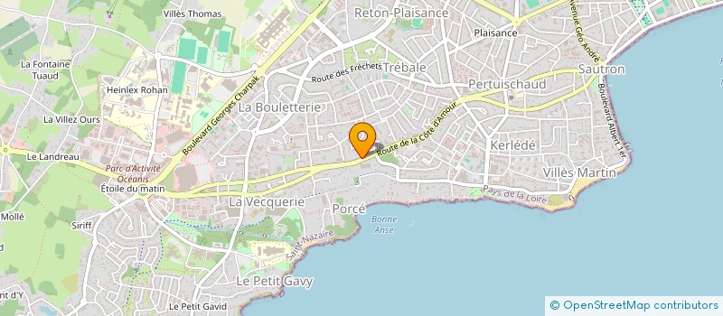 localisation de l'entreprise MONSIEUR MOHAMAD MATAR  SAINT-NAZAIRE