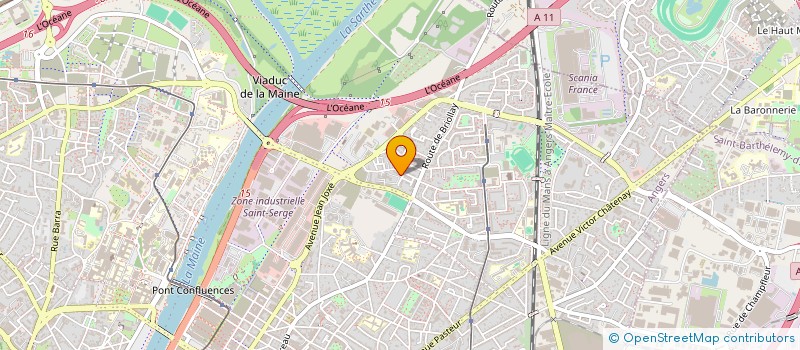 localisation de l'entreprise MONSIEUR MOHAMAD MIRZA à ANGERS