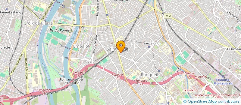 localisation de l'entreprise MONSIEUR MOHAMAD MOBIOU  TOULOUSE