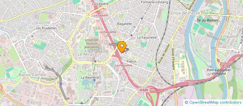 localisation de l'entreprise MONSIEUR MOHAMAD MOHAMMAD  TOULOUSE