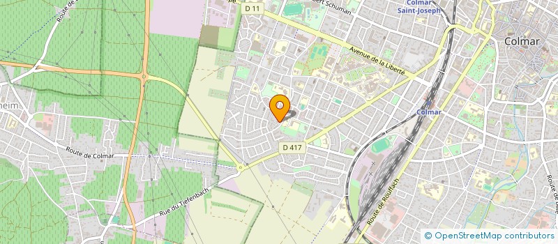 localisation de l'entreprise MONSIEUR MOHAMAD MOMAND  COLMAR