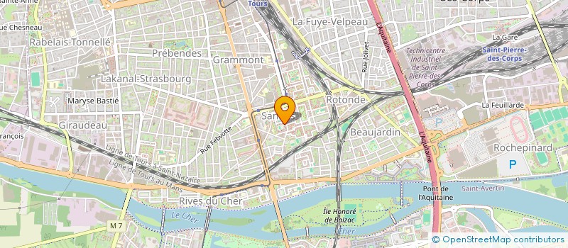 localisation de l'entreprise MONSIEUR MOHAMAD MUSLIM  TOURS