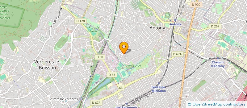 localisation de l'entreprise MONSIEUR MOHAMAD NABAA à ANTONY