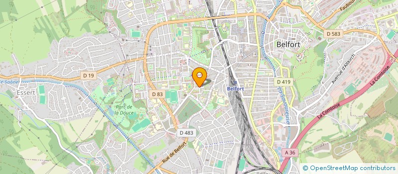 localisation de l'entreprise MONSIEUR MOHAMAD NASIM REZA TALUKDER  BELFORT
