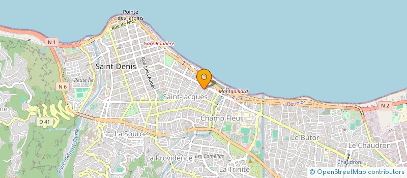 localisation de l'entreprise MONSIEUR MOHAMAD PATEL  SAINT-DENIS