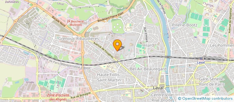 localisation de l'entreprise MONSIEUR MOHAMAD RACHID SHARIFI à LAVAL