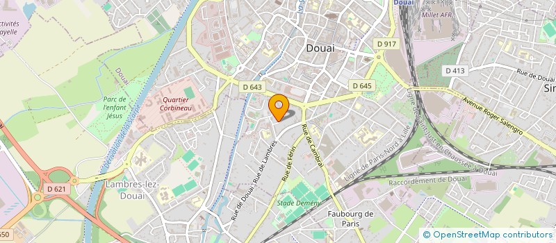 localisation de l'entreprise MONSIEUR MOHAMAD SAFI  DOUAI