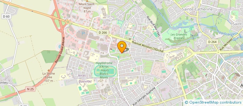 localisation de l'entreprise MONSIEUR MOHAMAD SAKIDAT à ARRAS
