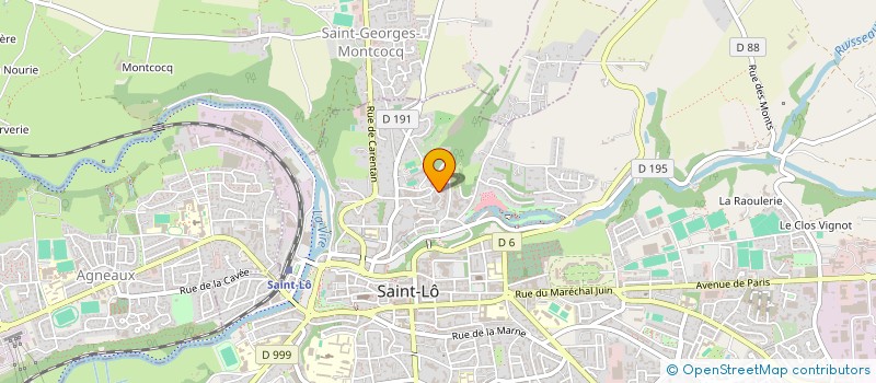 localisation de l'entreprise MONSIEUR MOHAMAD SHAH KOTCHAI  SAINT-LO