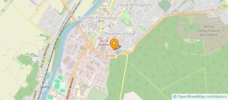 localisation de l'entreprise MONSIEUR MOHAMAD TRIKIE  COMPIEGNE