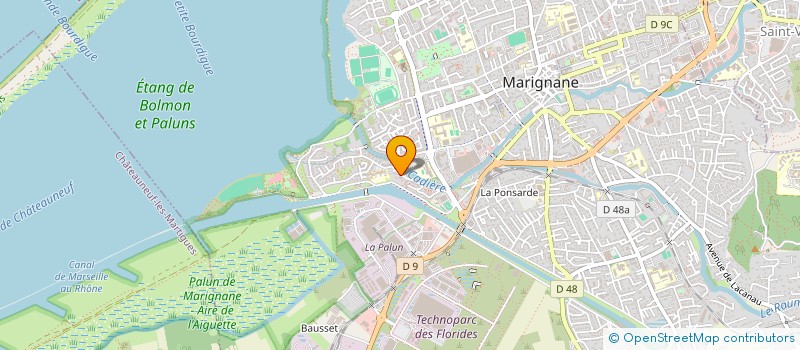 localisation de l'entreprise MONSIEUR MOHAMAD WALLO à MARIGNANE