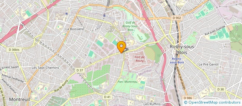 localisation de l'entreprise MONSIEUR MOHAMAD YASSINE à MONTREUIL
