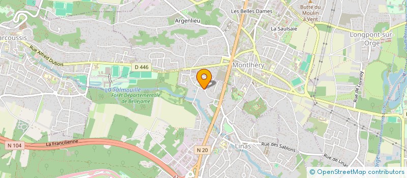 localisation de l'entreprise MONSIEUR MOHAMAD ZARZOUR  LINAS