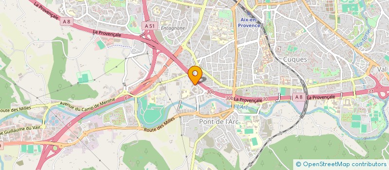 localisation de l'entreprise MONSIEUR MOHAMADE ATCHIA  AIX-EN-PROVENCE