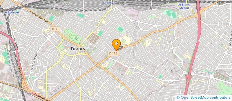 localisation de l'entreprise MONSIEUR MOHAMADI ALI à DRANCY